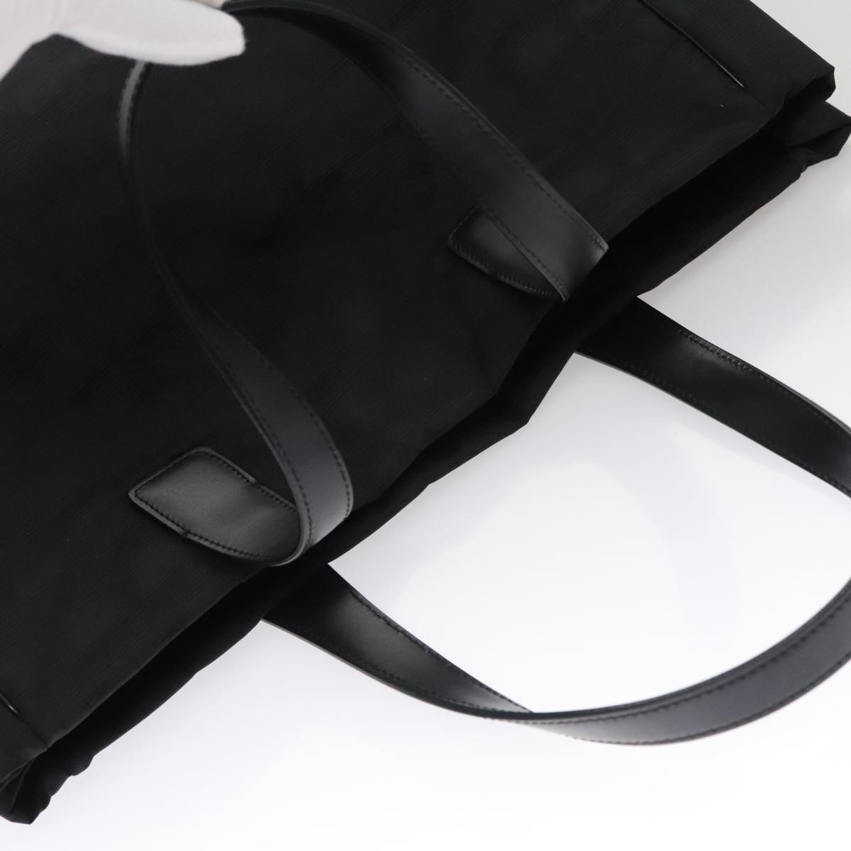 Chanel Travel Line Black Synthetic Tote Bag (Pre-Owned)