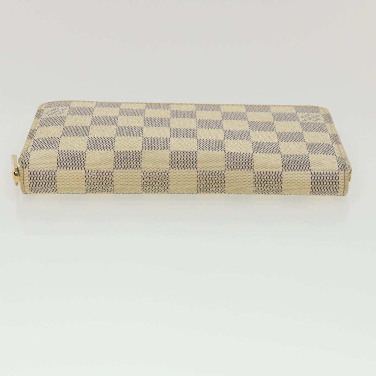 Louis Vuitton Zippy Wallet Turquoise Canvas Wallet (Pre-Owned)