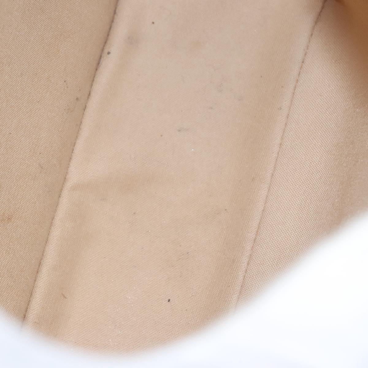 Louis Vuitton Naviglio White Canvas Shoulder Bag (Pre-Owned)