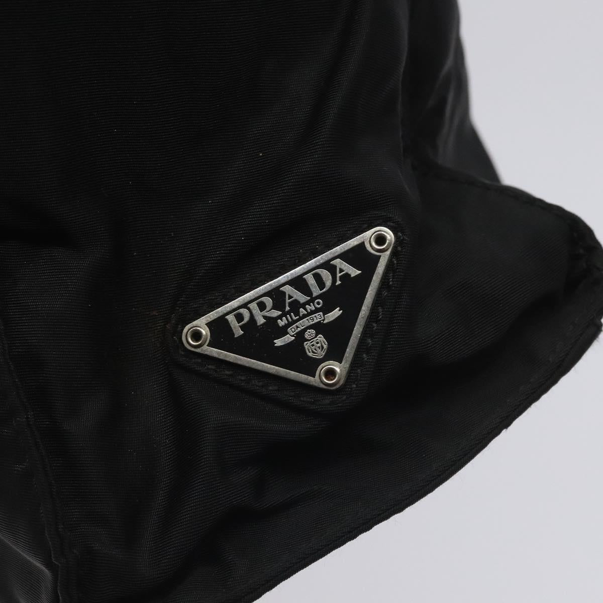 Prada Tessuto Black Synthetic Tote Bag (Pre-Owned)
