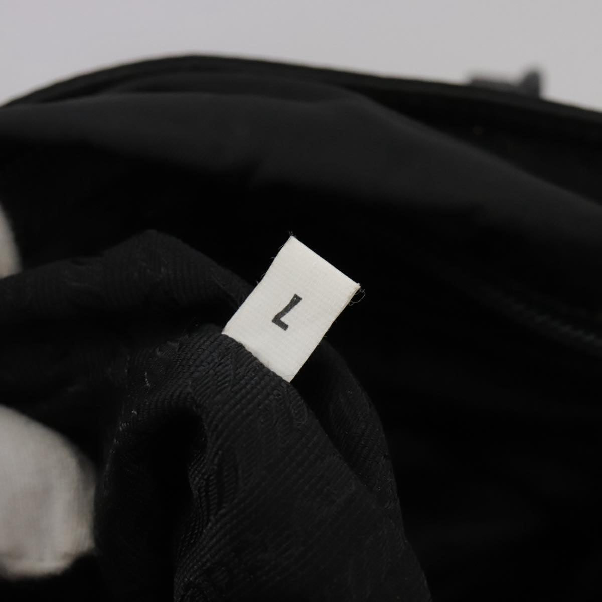 Prada Black Synthetic Shoulder Bag (Pre-Owned)