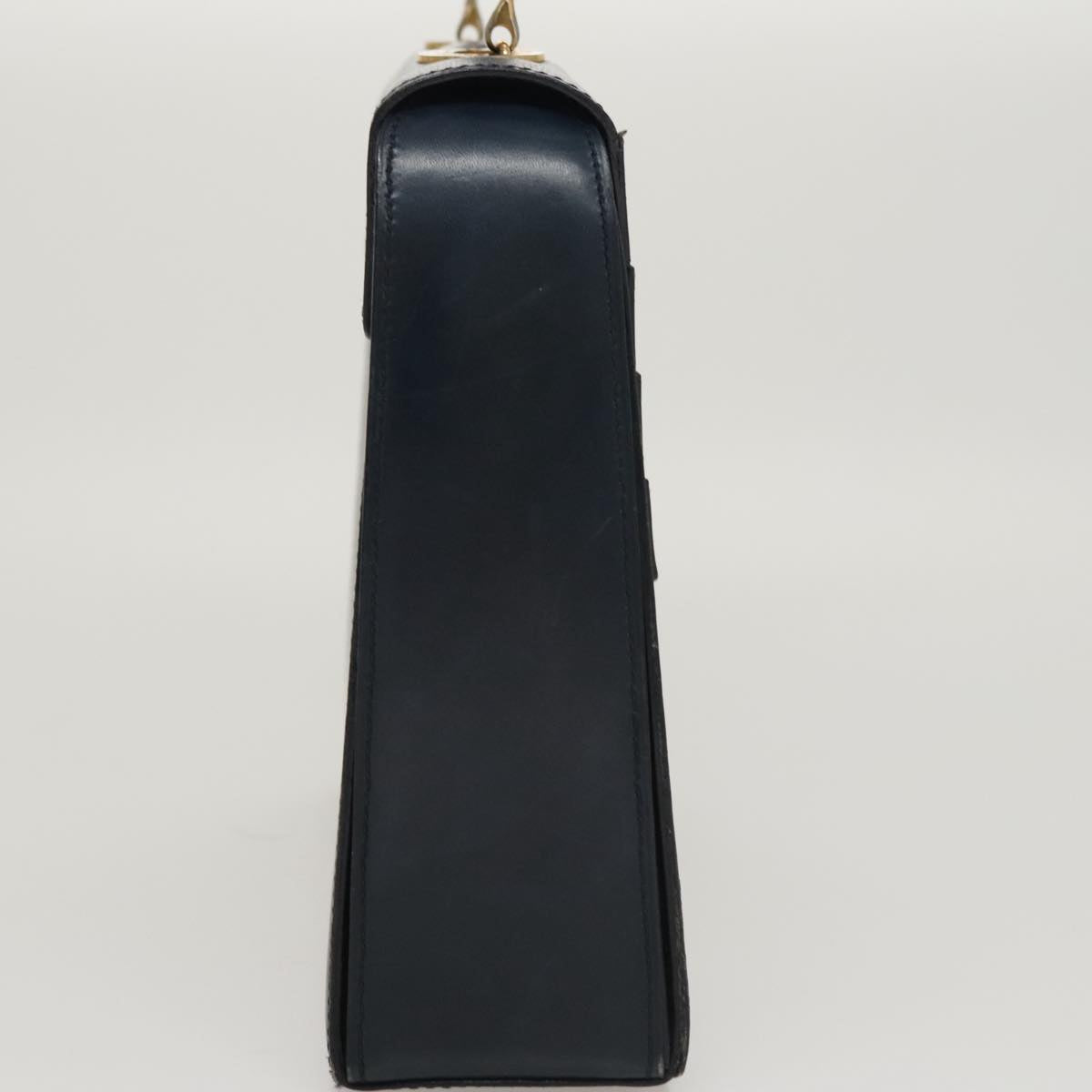 Céline Navy Leather Handbag (Pre-Owned)