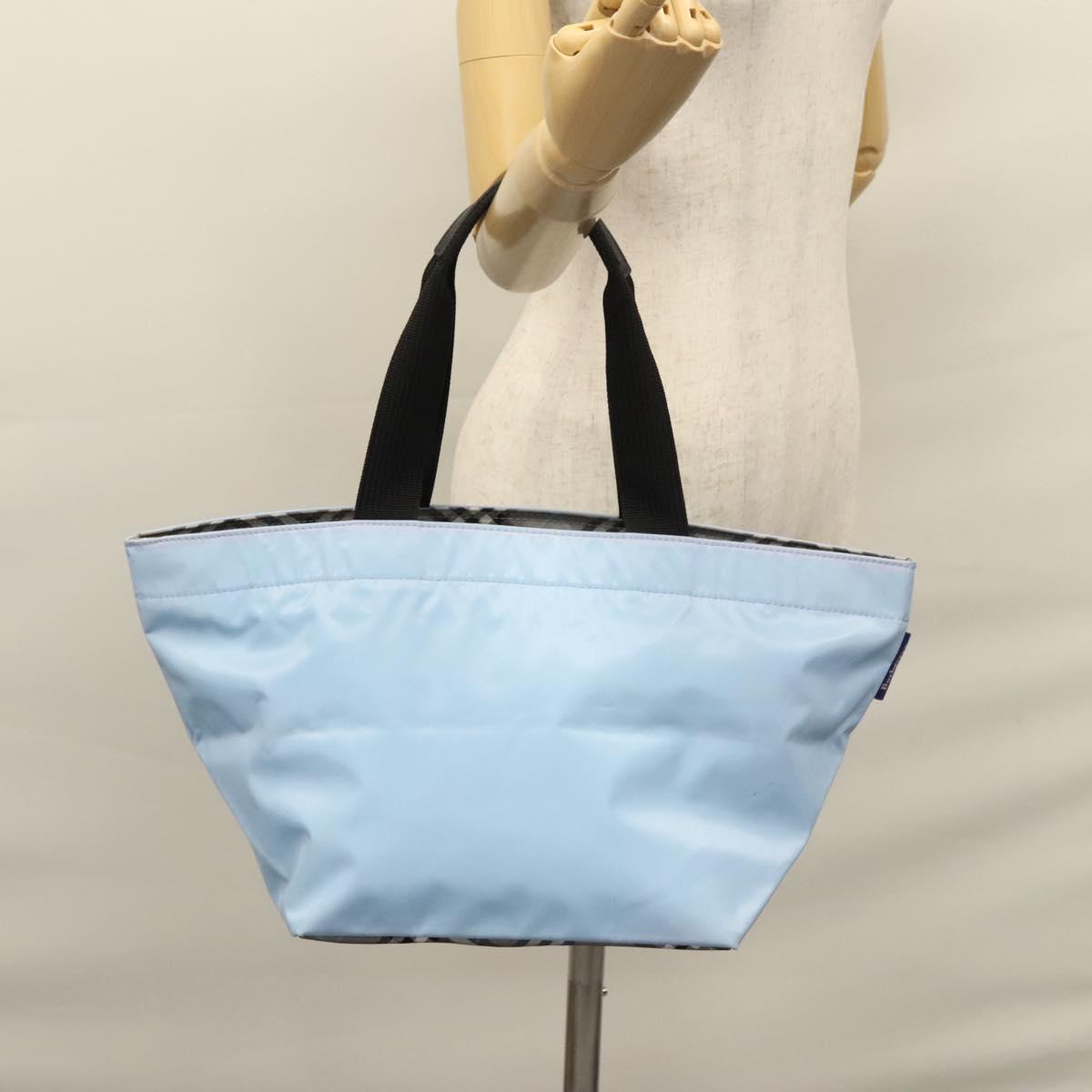 Burberry Blue Label Blue Synthetic Tote Bag (Pre-Owned)