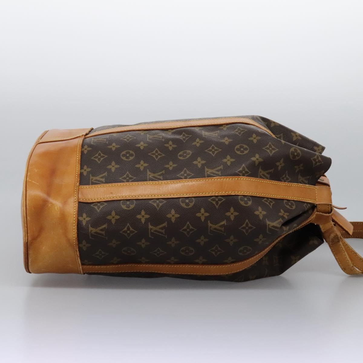 Louis Vuitton Randonnée Brown Canvas Shoulder Bag (Pre-Owned)