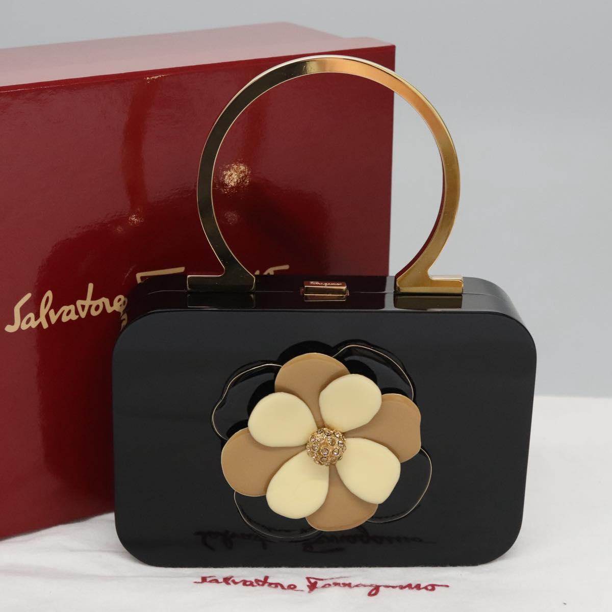 Salvatore Ferragamo - Black Plastic Handbag (Pre-Owned)