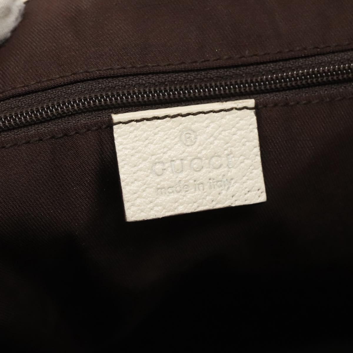 Gucci Princy Beige Canvas Tote Bag (Pre-Owned)