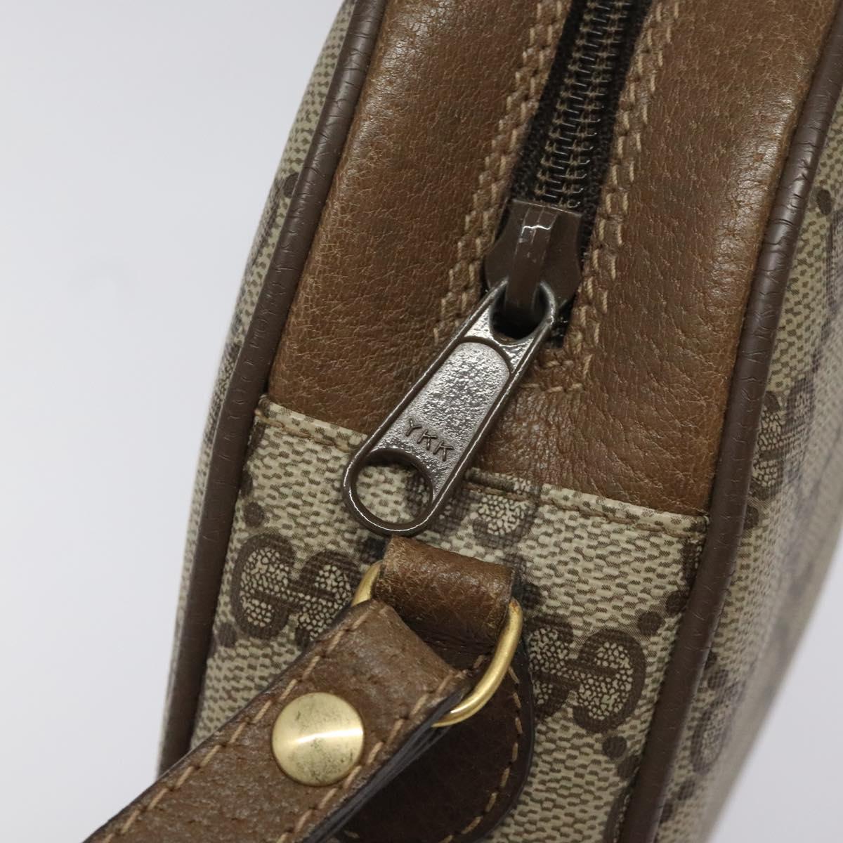 Gucci Ophidia Beige Canvas Clutch Bag (Pre-Owned)