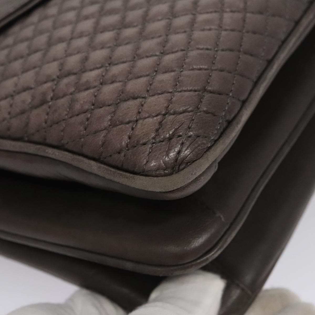 Bally Brown Leather Handbag (Pre-Owned)