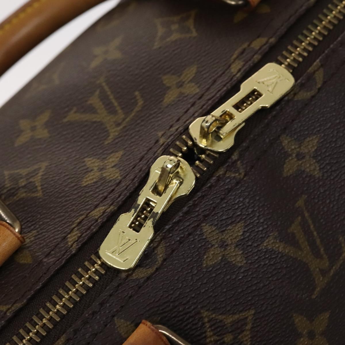 Louis Vuitton Keepall 55 Brown Canvas Travel Bag (Pre-Owned)