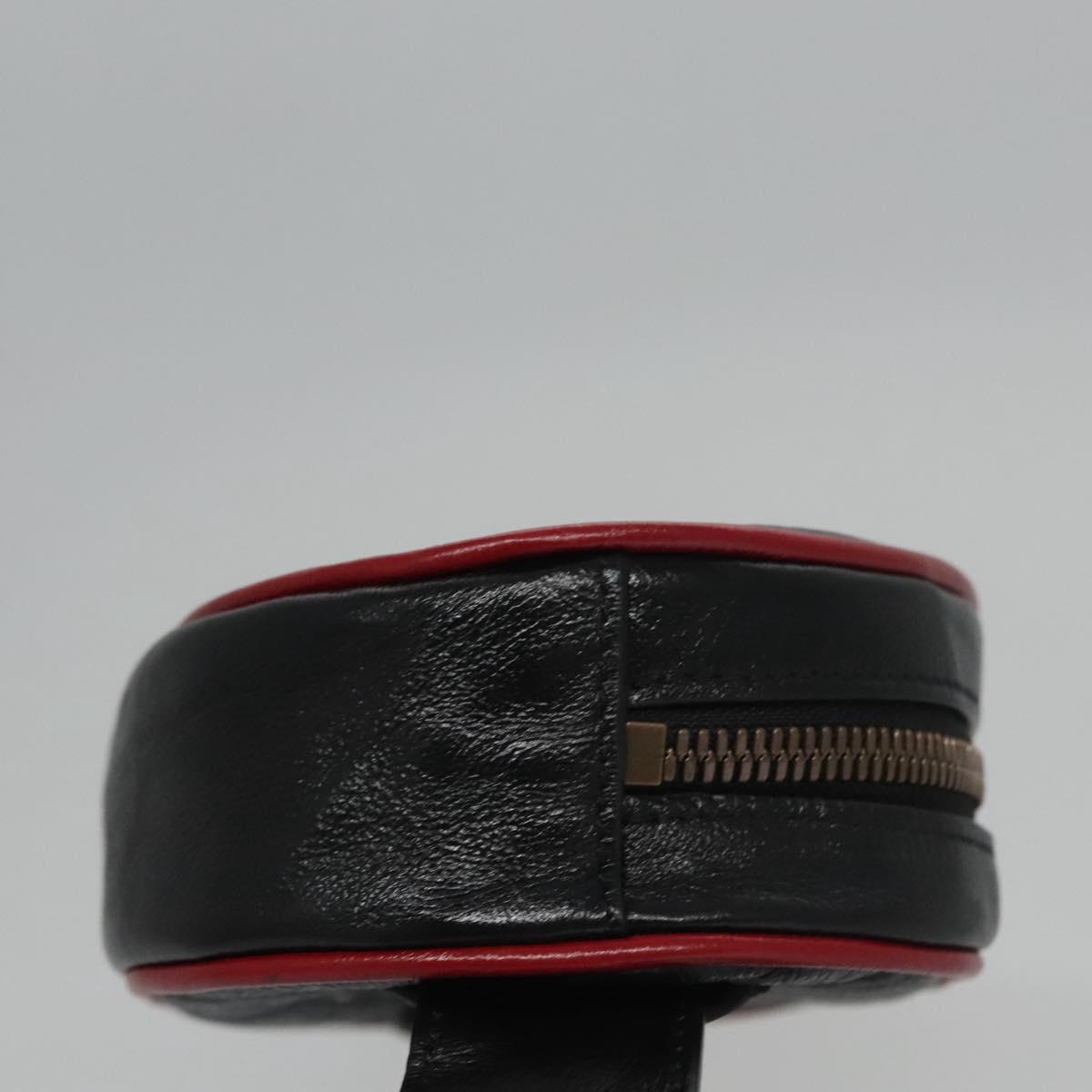 Gucci Marmont Black Leather Clutch Bag (Pre-Owned)