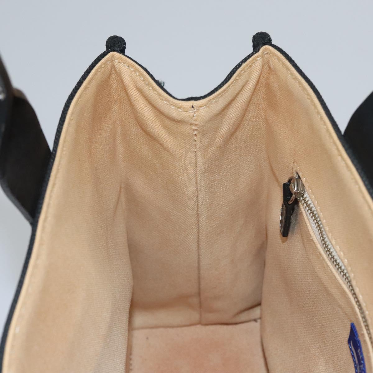 Burberry Blue Label Black Canvas Handbag (Pre-Owned)