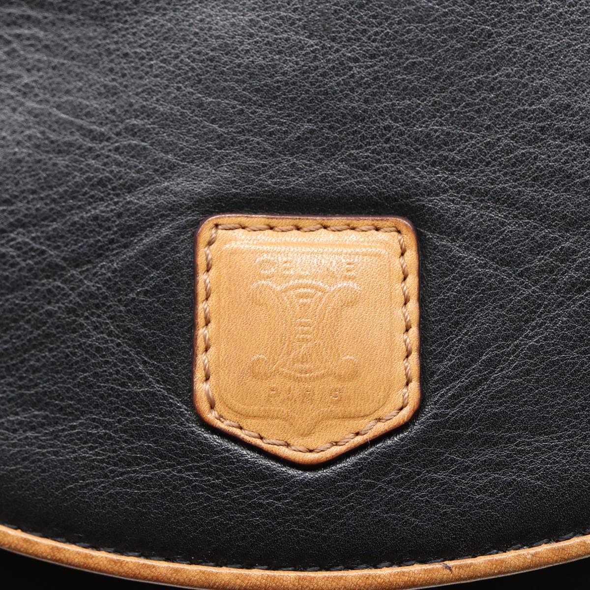 Céline Black Leather Shoulder Bag (Pre-Owned)