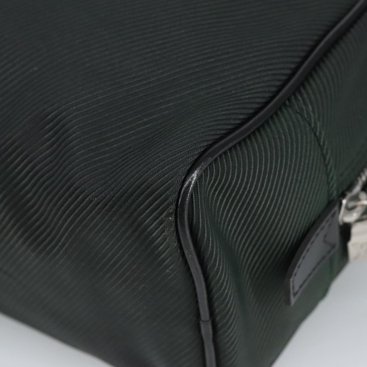 Louis Vuitton Parana Green Canvas Clutch Bag (Pre-Owned)