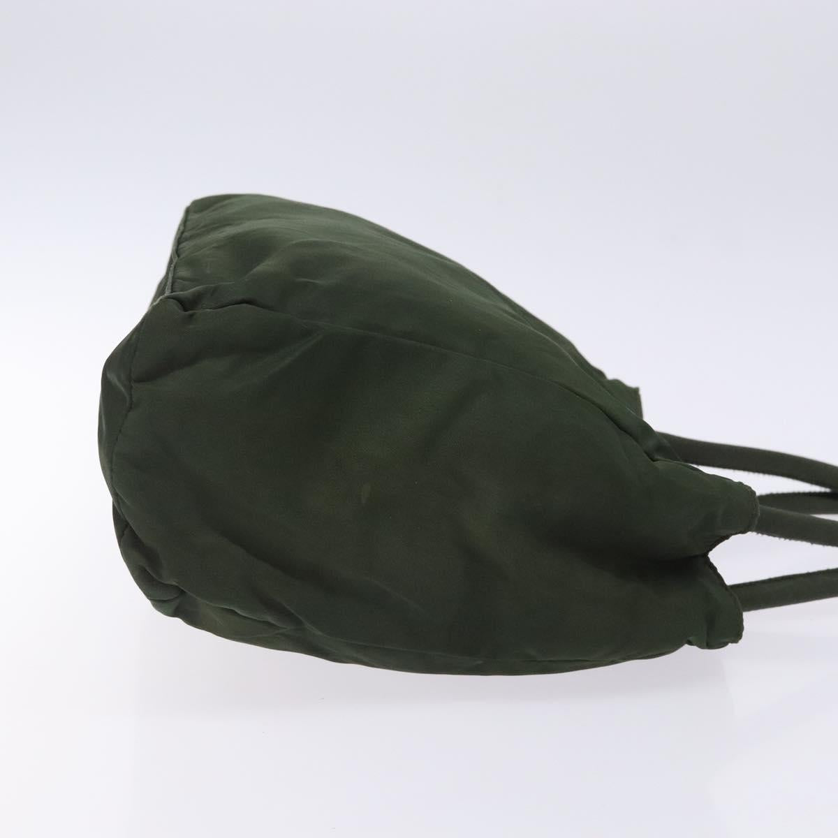 Prada Tessuto Khaki Nylon Tote Bag (Pre-Owned)