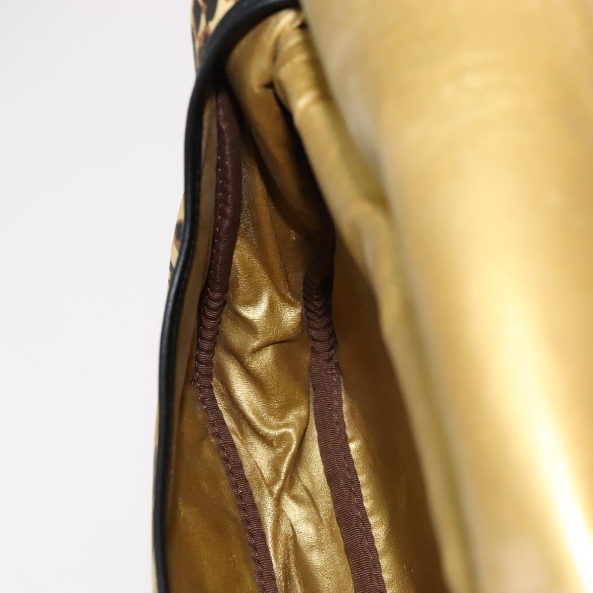 Versace - Yellow Canvas Shoulder Bag (Pre-Owned)