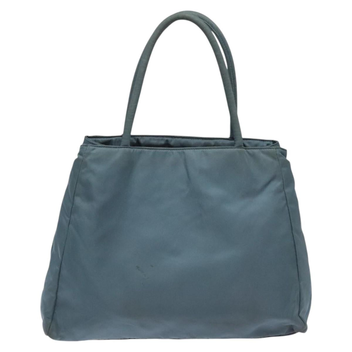 Prada Blue Synthetic Handbag (Pre-Owned)