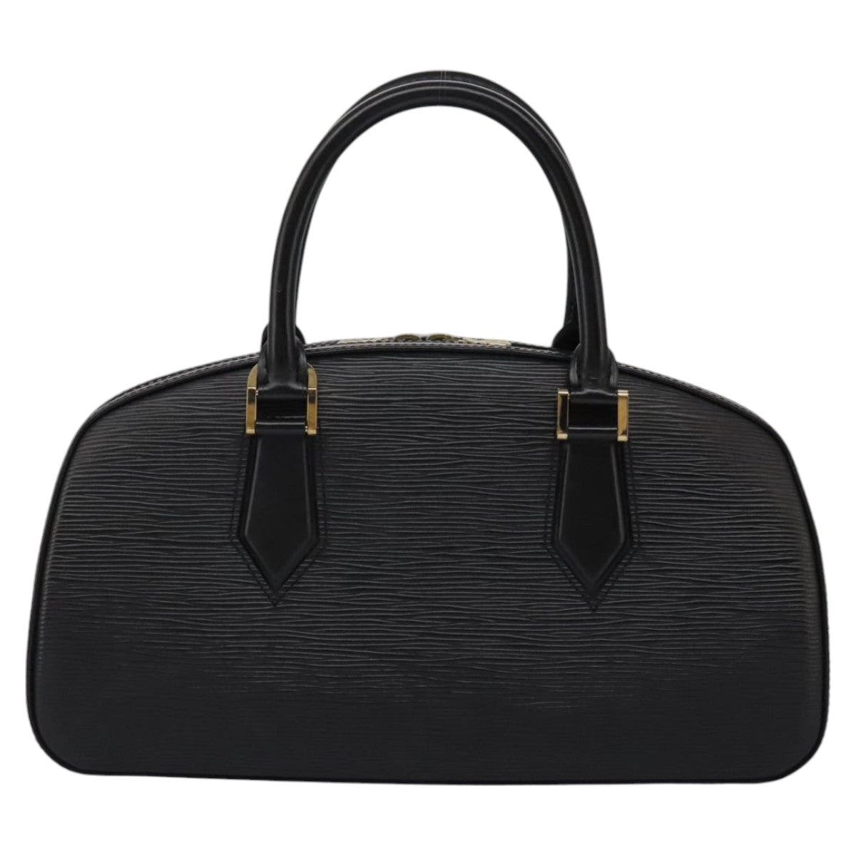 Louis Vuitton Jasmine Black Leather Handbag (Pre-Owned)