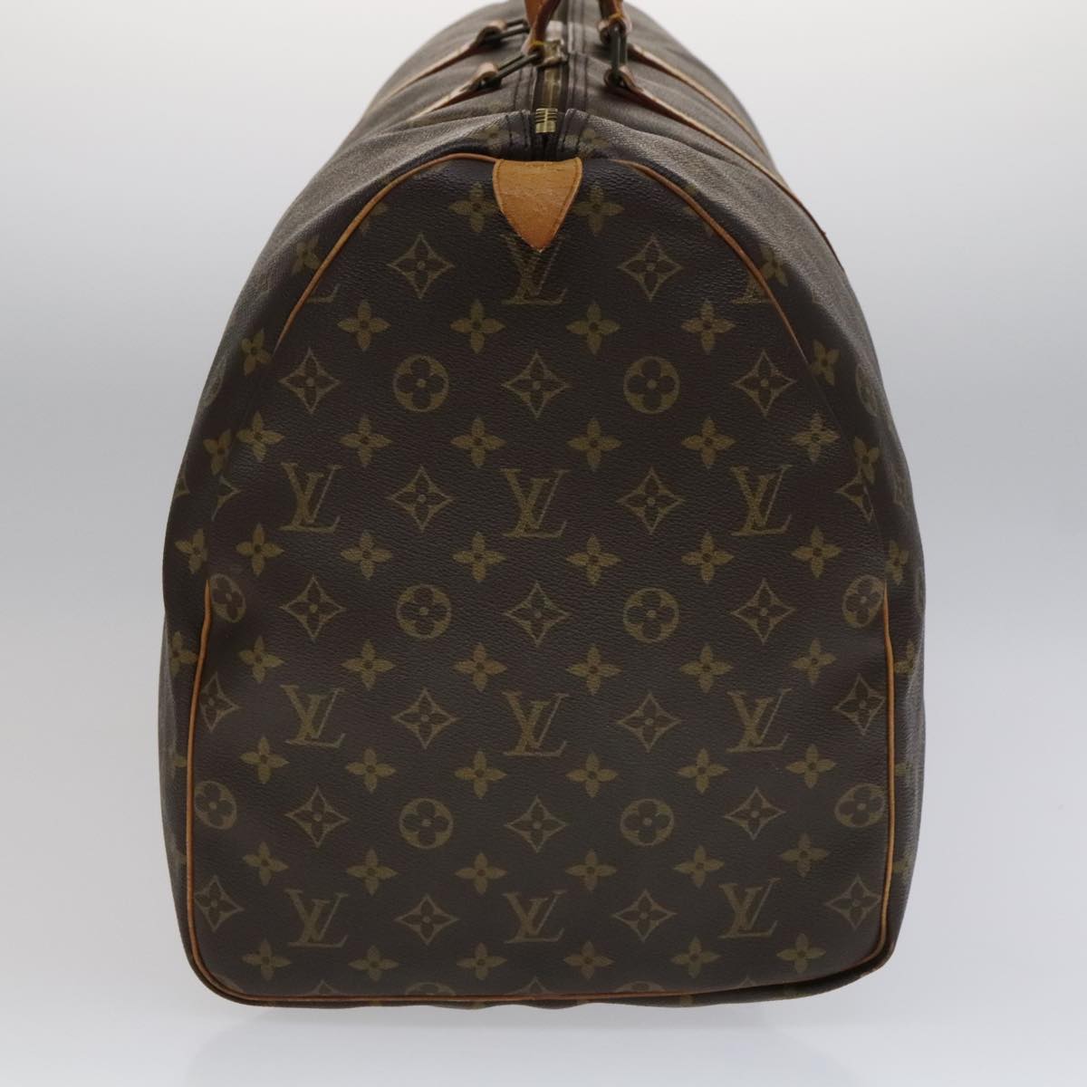 Louis Vuitton Keepall 60 Brown Canvas Travel Bag (Pre-Owned)