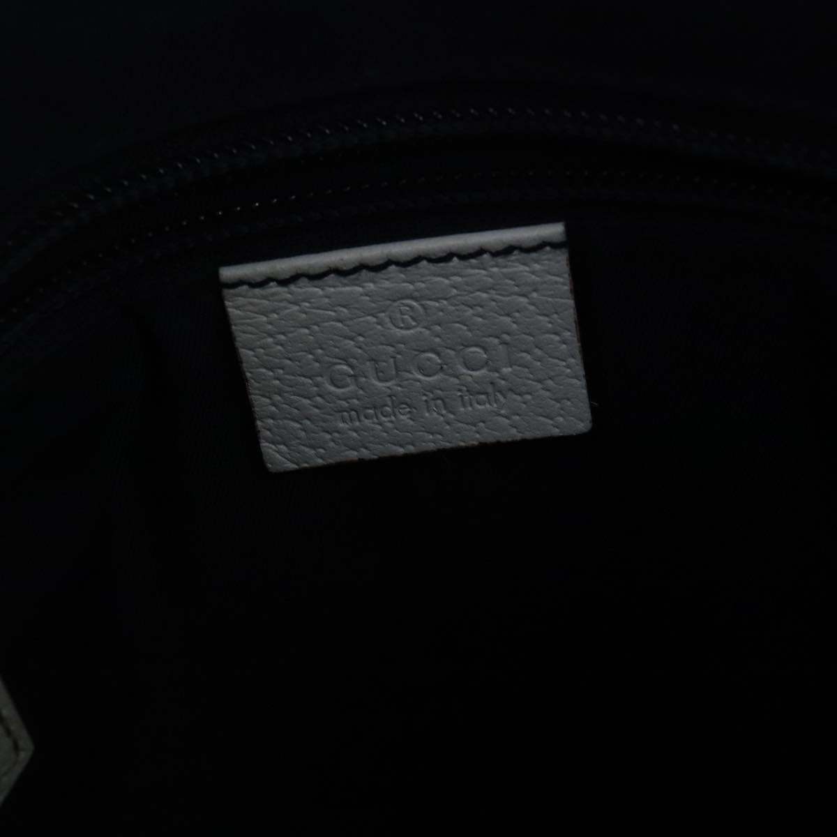 Gucci Ophidia White Canvas Shoulder Bag (Pre-Owned)