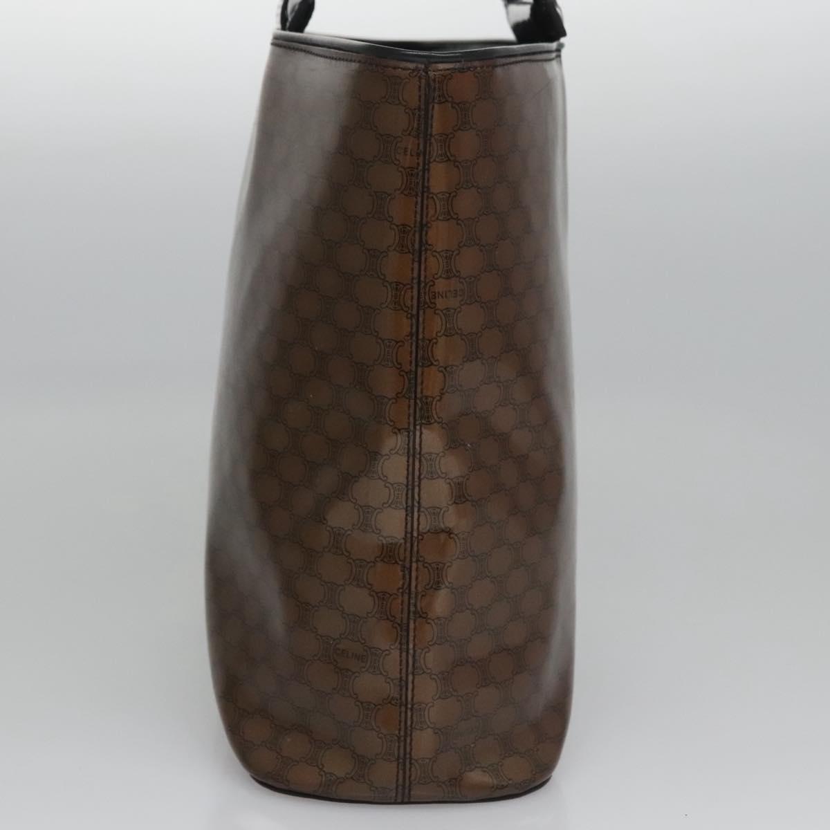 Céline Macadam Brown Canvas Handbag (Pre-Owned)