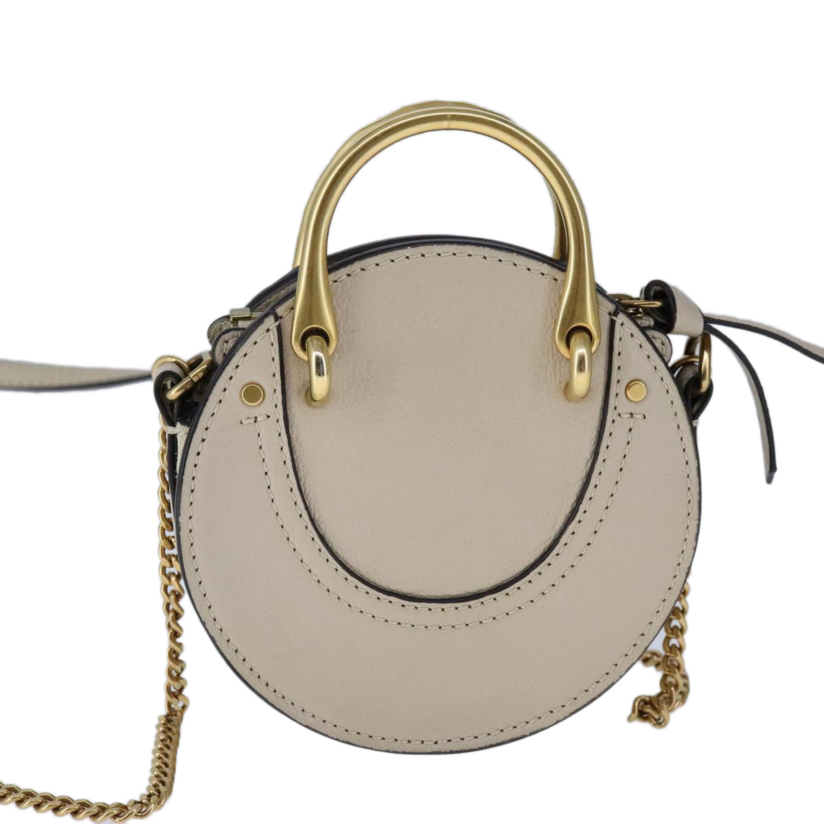 Chloé Pixie Beige Leather Handbag (Pre-Owned)