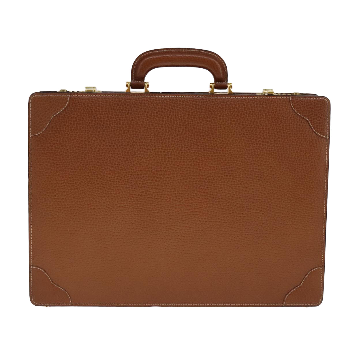 Loewe Brown Leather Briefcase Bag (Pre-Owned)