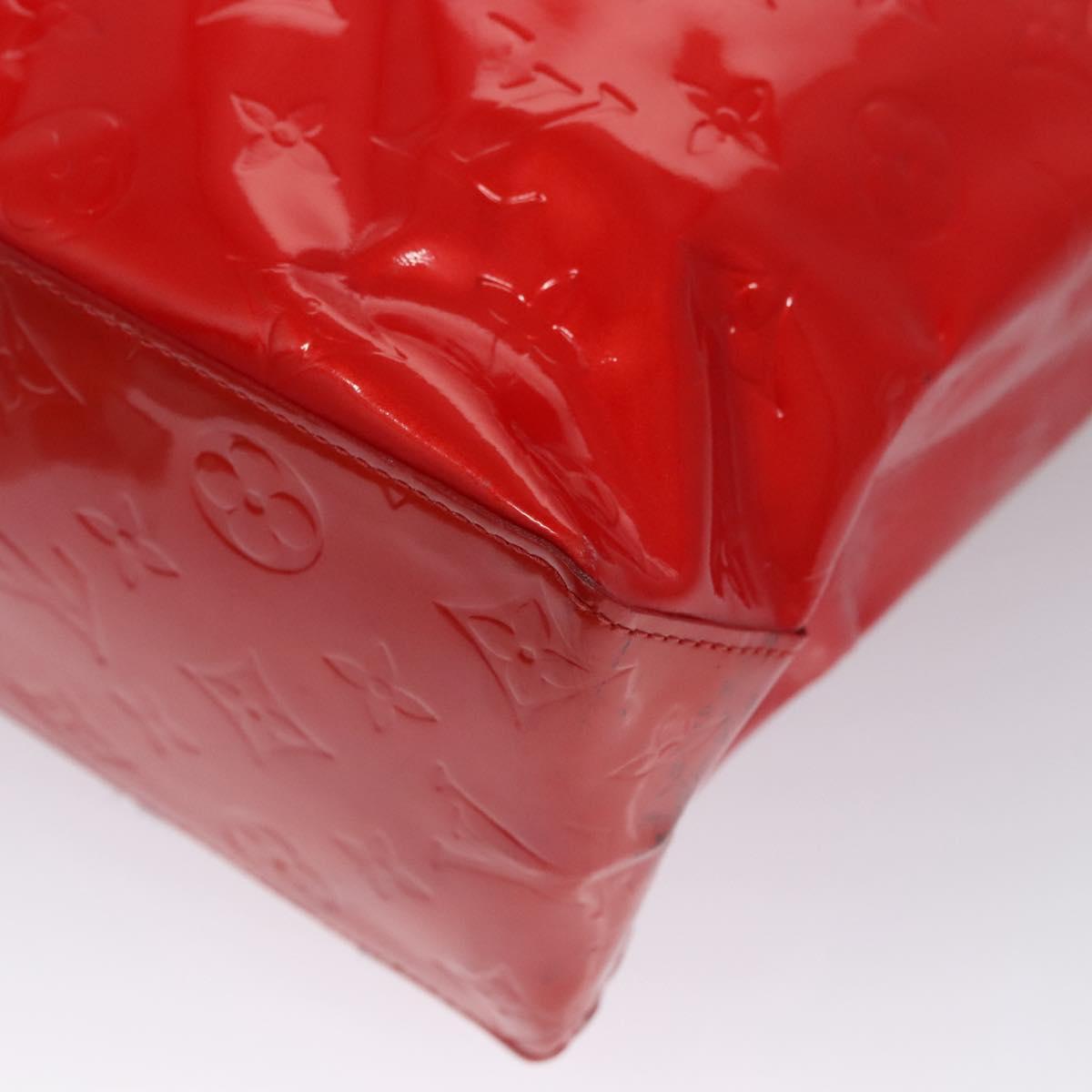 Louis Vuitton Reade Red Patent Leather Handbag (Pre-Owned)