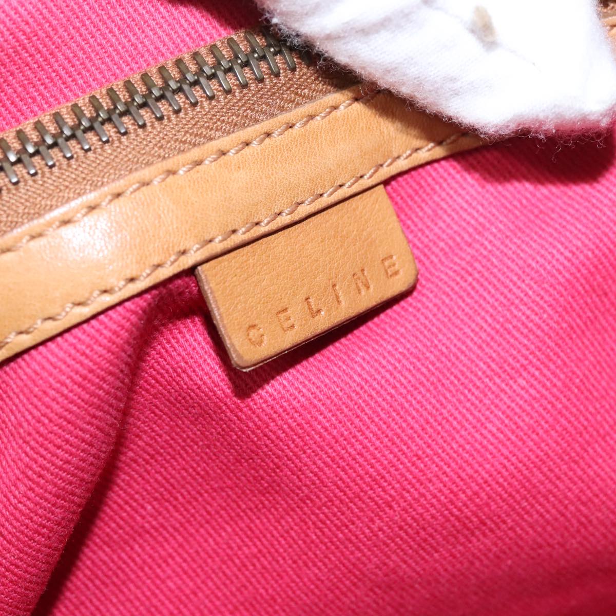 Céline Boogie Pink Canvas Handbag (Pre-Owned)