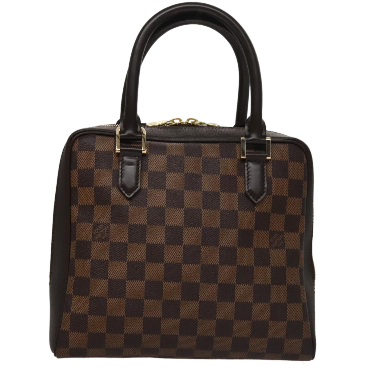 Louis Vuitton Brera Brown Canvas Handbag (Pre-Owned)