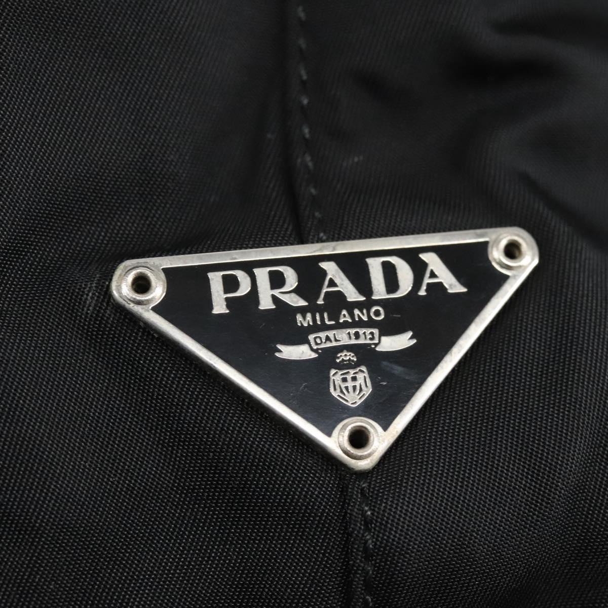 Prada Re-Nylon Black Synthetic Tote Bag (Pre-Owned)