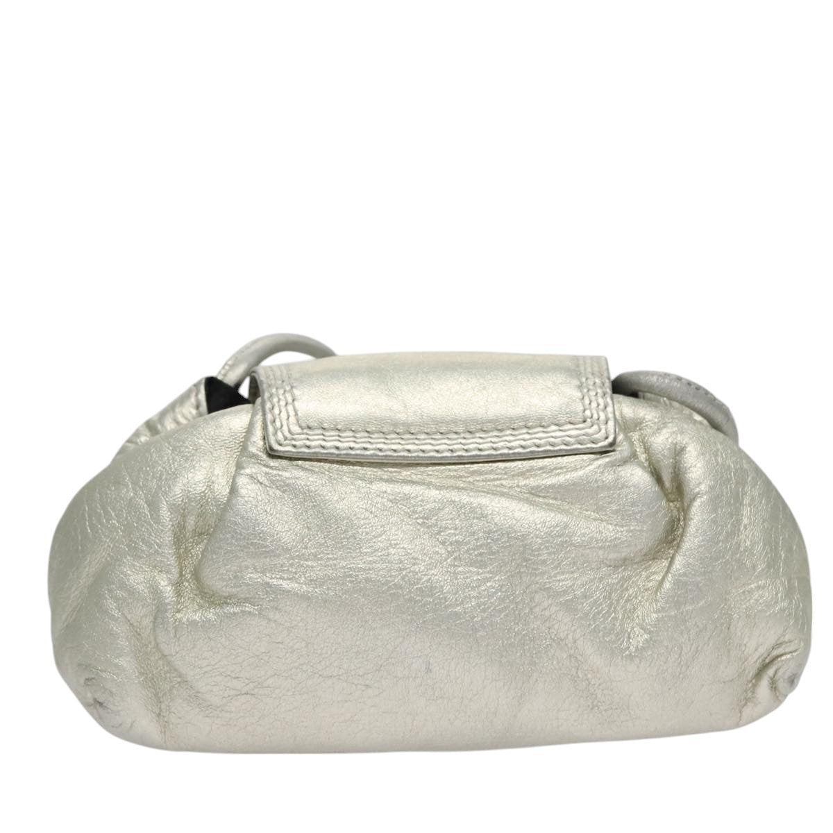 Loewe Silver Leather Shoulder Bag (Pre-Owned)