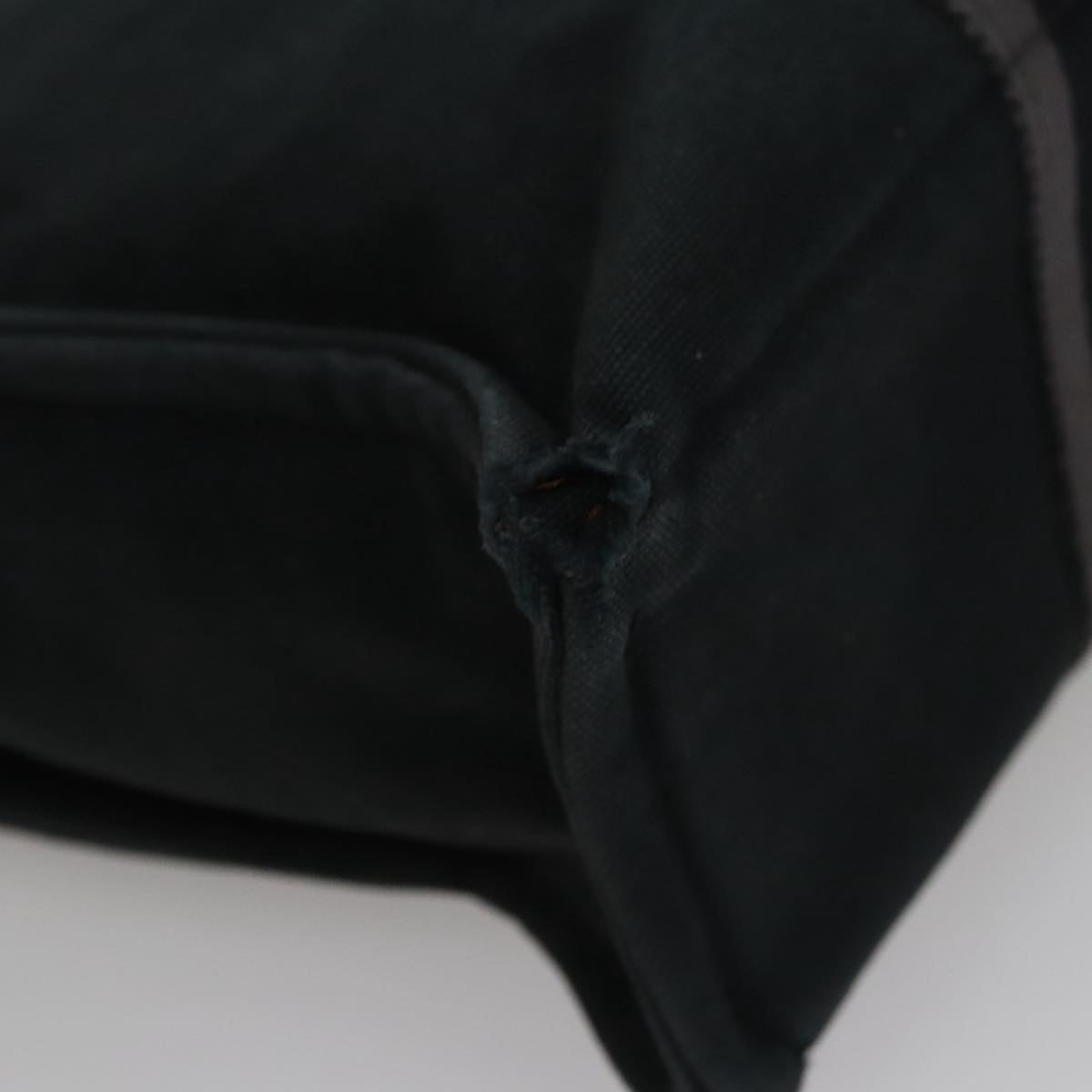 Hermès Fourre Tout Black Canvas Handbag (Pre-Owned)