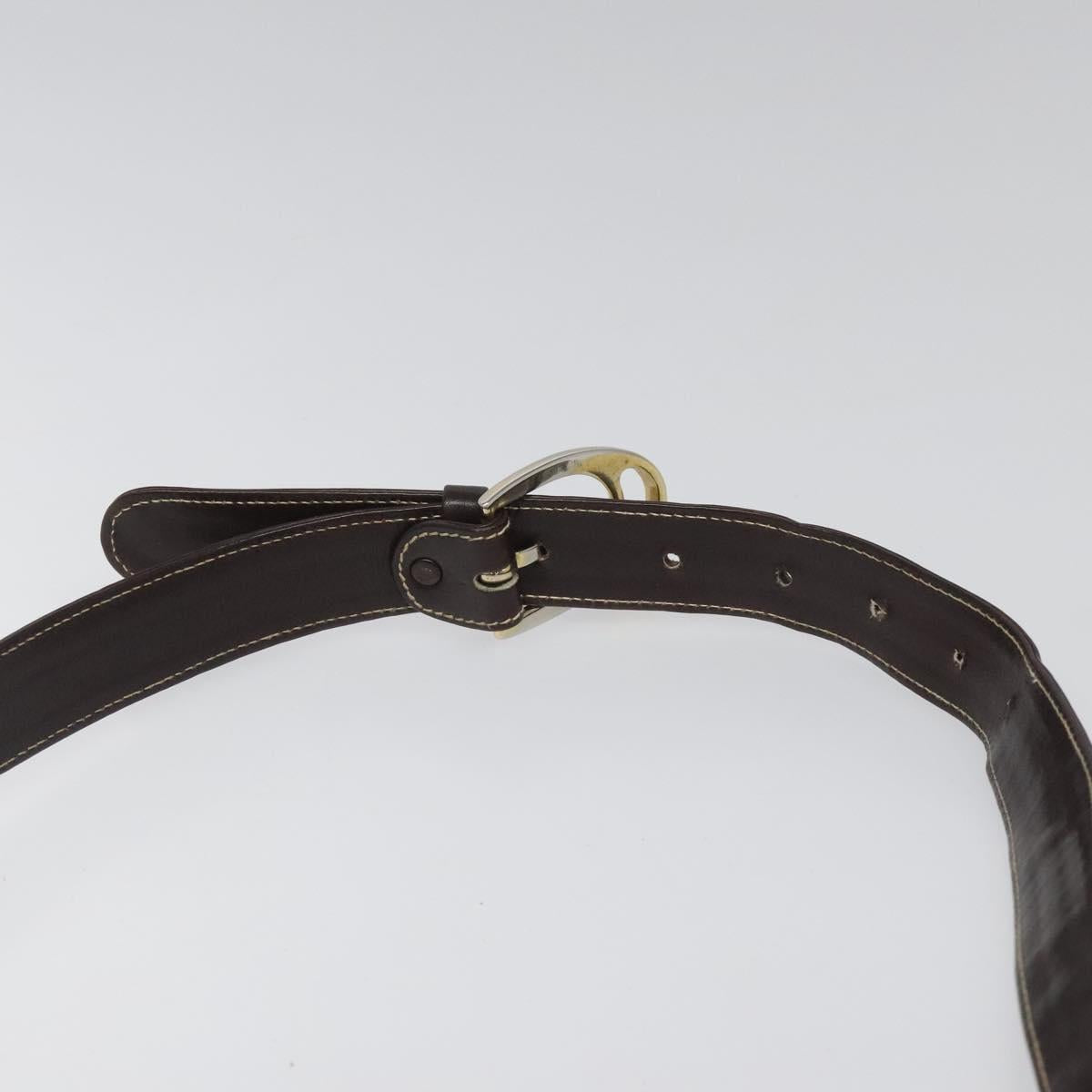 Céline Sulky Brown Canvas Shoulder Bag (Pre-Owned)