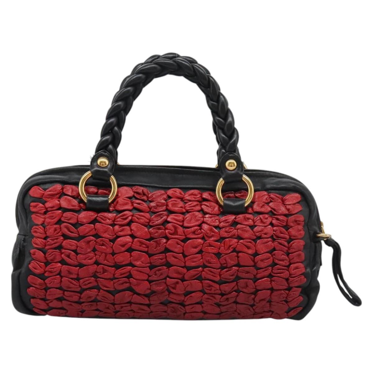 Miu Miu Red Leather Handbag (Pre-Owned)