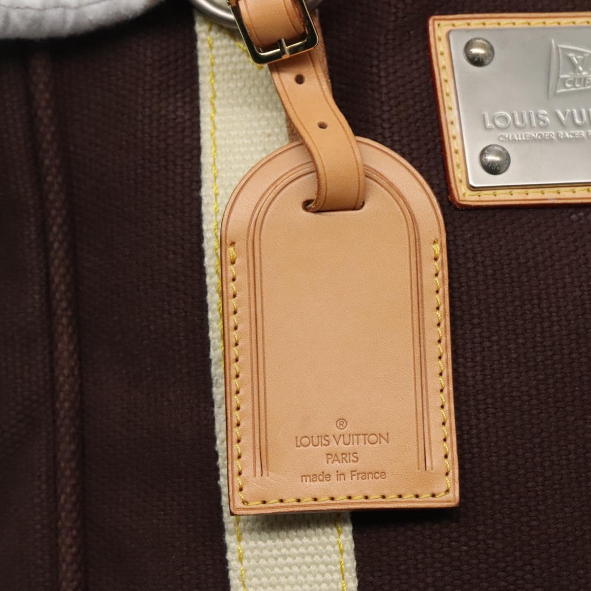 Louis Vuitton Antigua Brown Canvas Tote Bag (Pre-Owned)