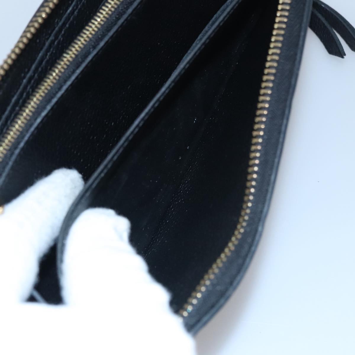 Louis Vuitton Portefeuille Clémence Navy Leather Wallet (Pre-Owned)