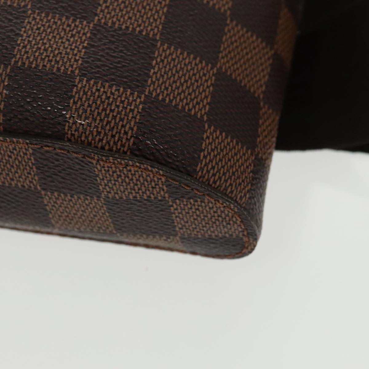 Louis Vuitton Geronimos Brown Canvas Shoulder Bag (Pre-Owned)