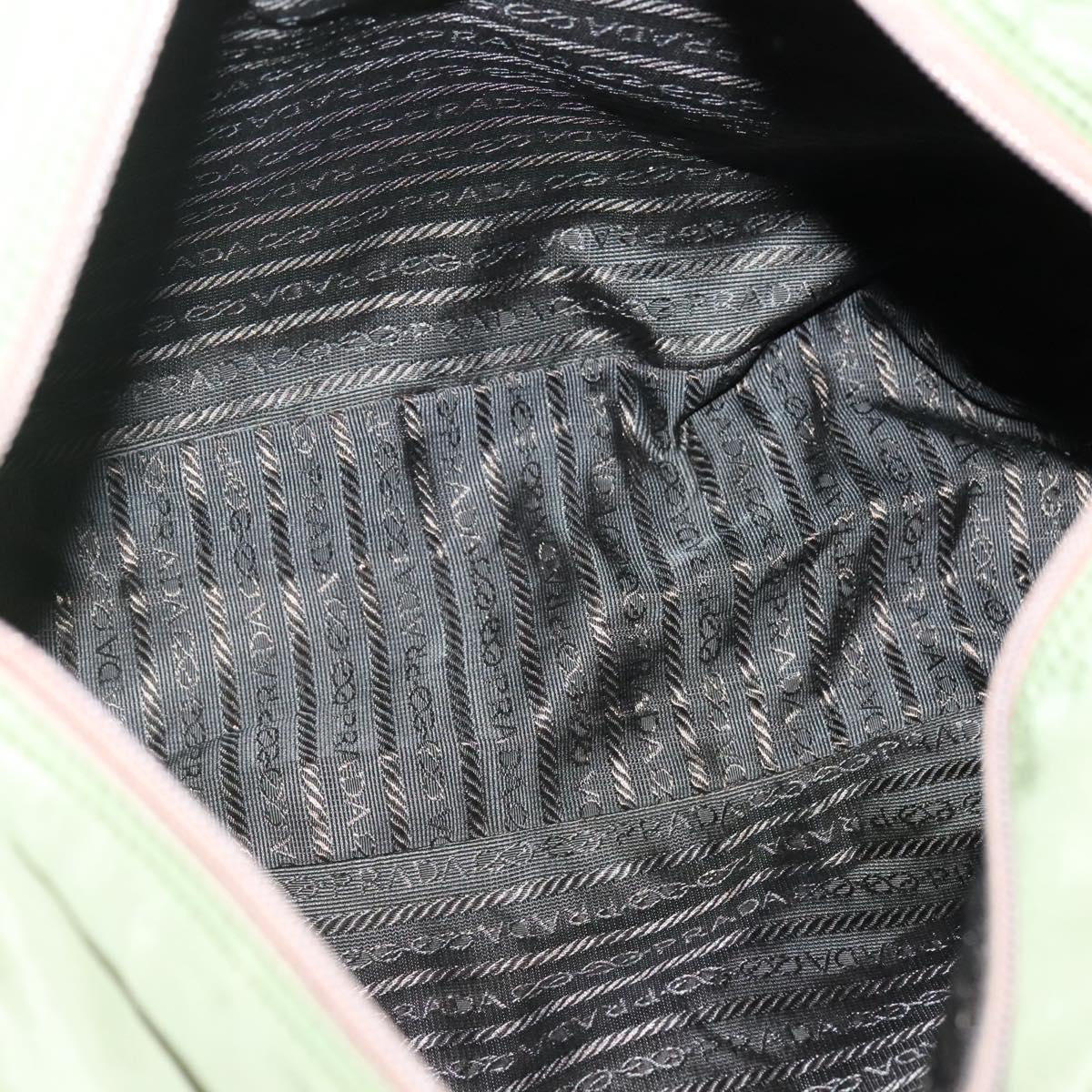 Prada Re-Nylon Khaki Nylon Shoulder Bag (Pre-Owned)