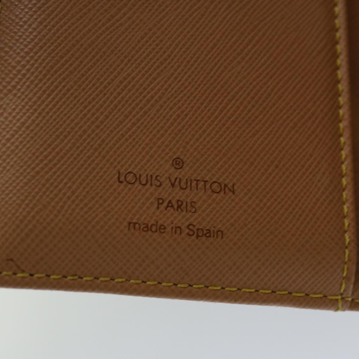 Louis Vuitton Agenda Pm Blue Canvas Wallet (Pre-Owned)