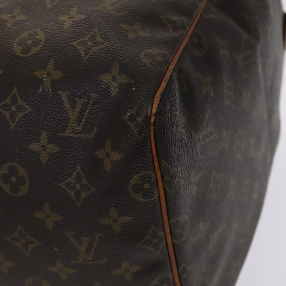 Louis Vuitton Keepall 50 Black Canvas Travel Bag (Pre-Owned)
