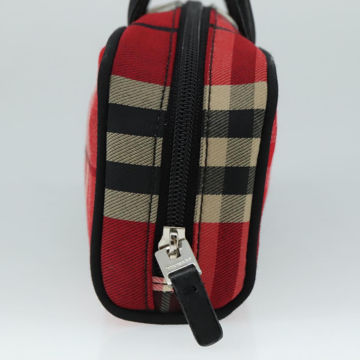 Burberry Nova Check Multicolour Canvas Handbag (Pre-Owned)