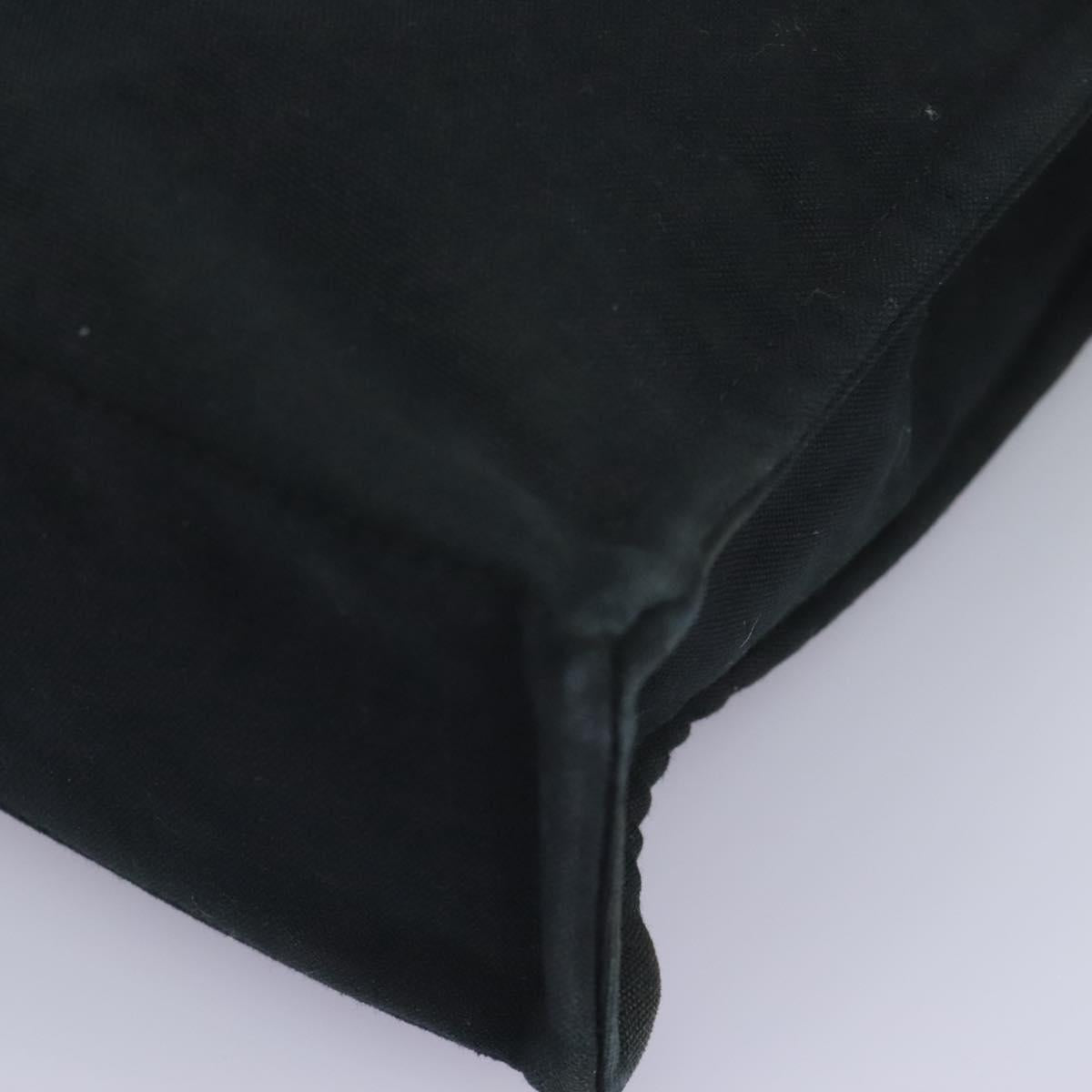 Hermès Toto Black Canvas Tote Bag (Pre-Owned)