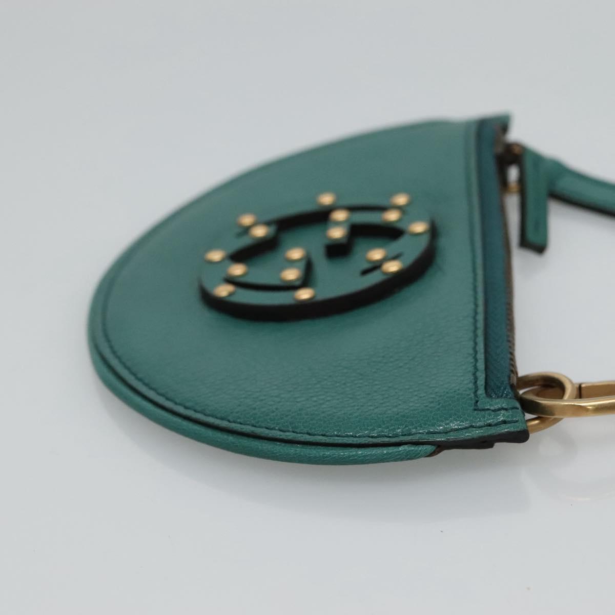 Gucci Green Leather Wallet (Pre-Owned)