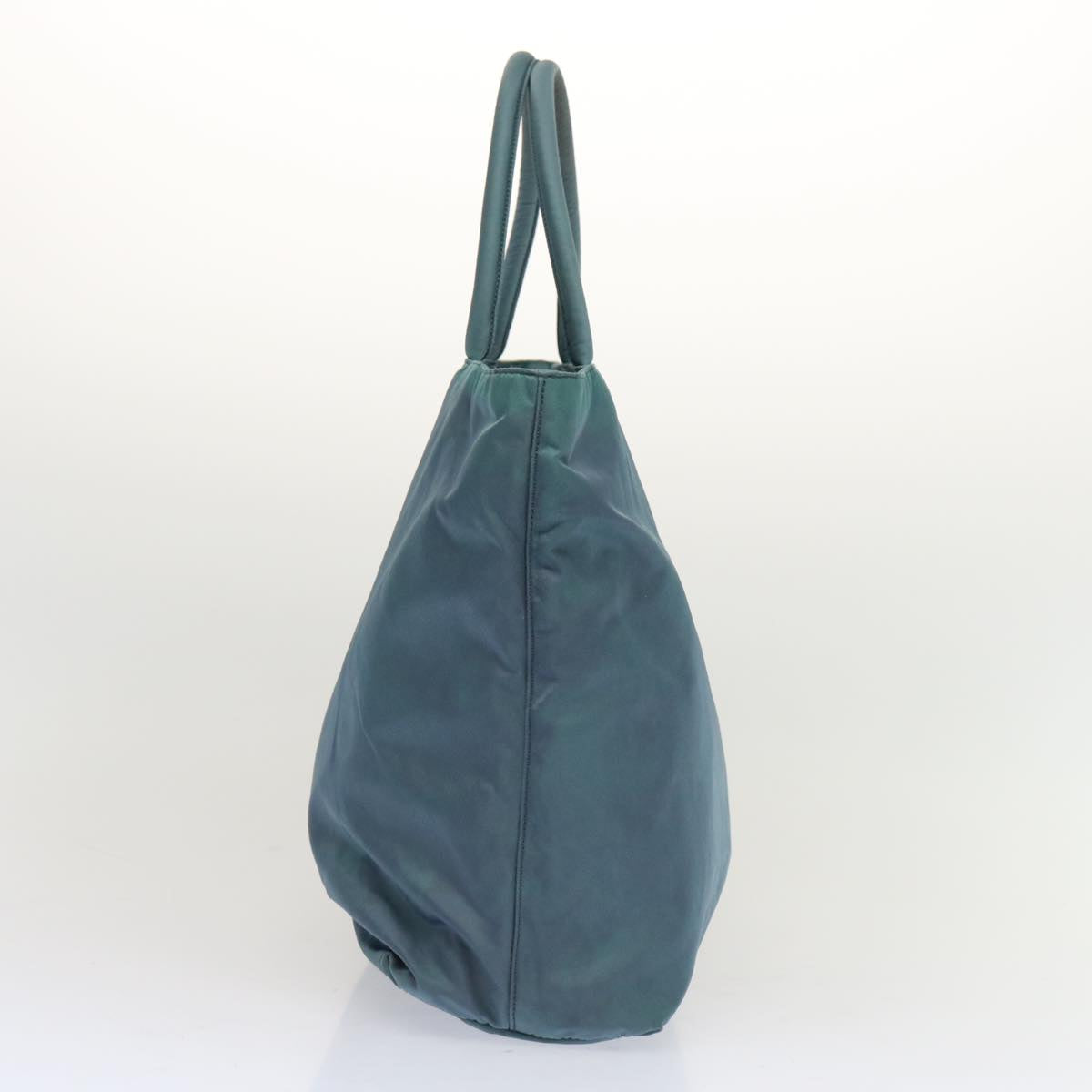 Prada Tessuto Blue Canvas Tote Bag (Pre-Owned)
