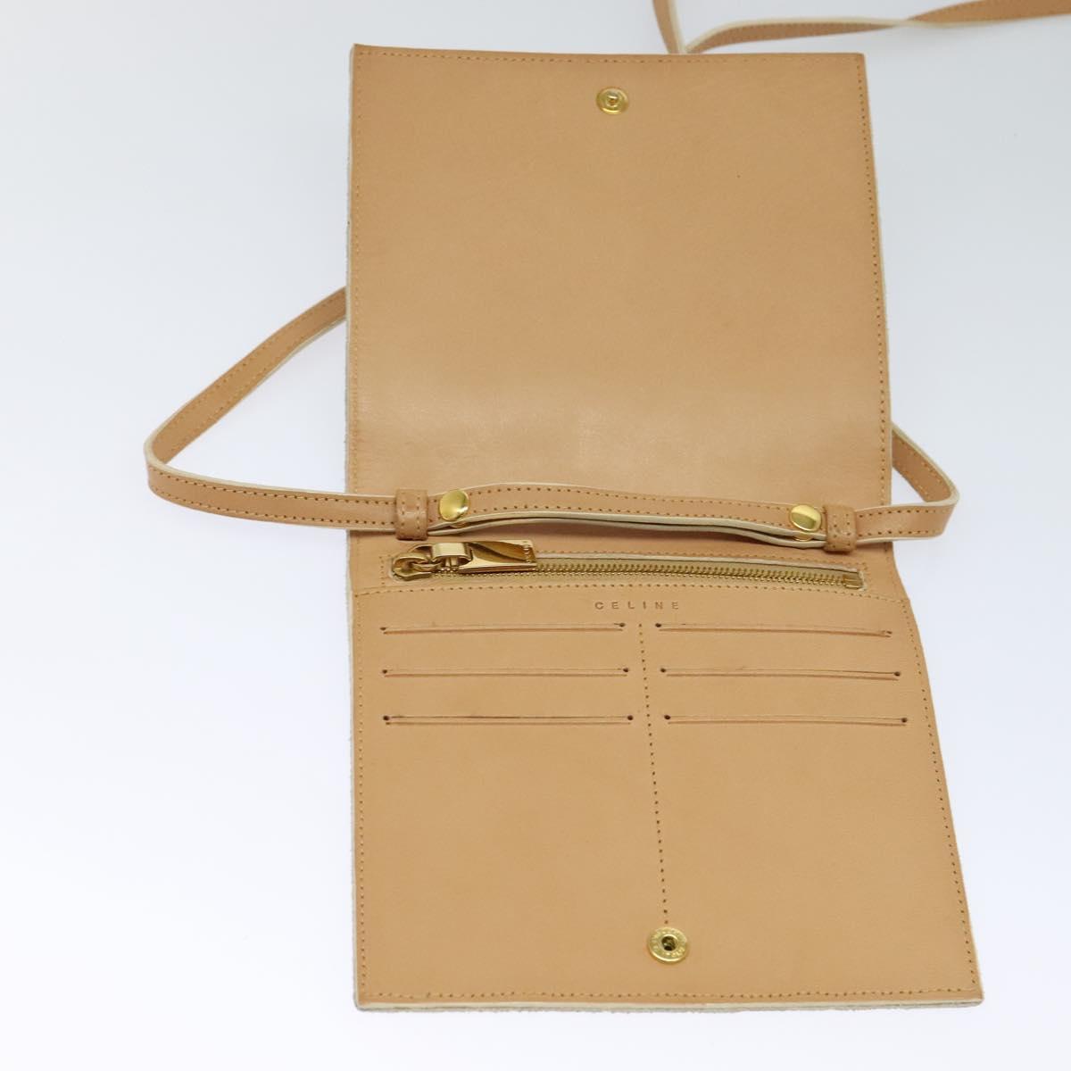 Céline Macadam Grey Suede Wallet (Pre-Owned)