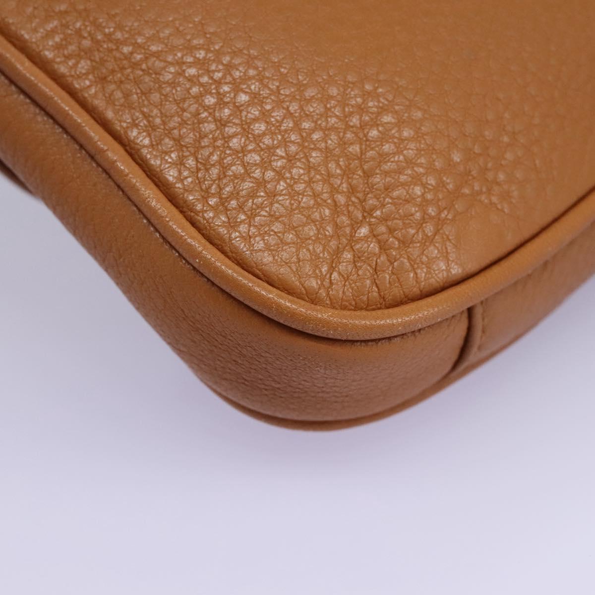 Tory Burch Brown Leather Shoulder Bag (Pre-Owned)