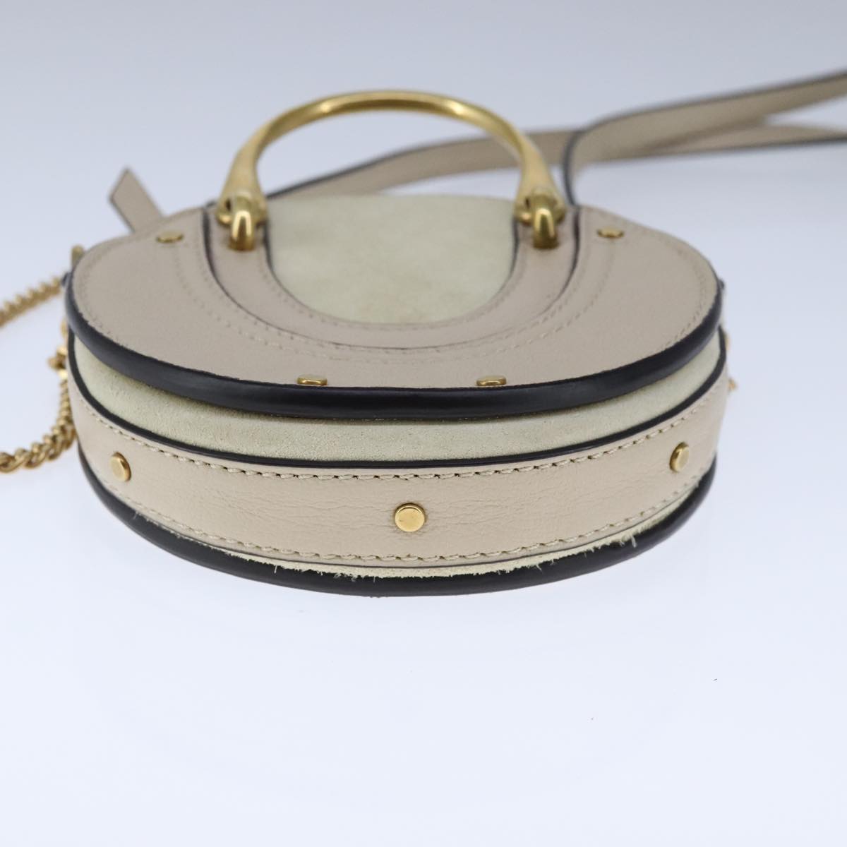 Chloé Pixie Beige Leather Handbag (Pre-Owned)