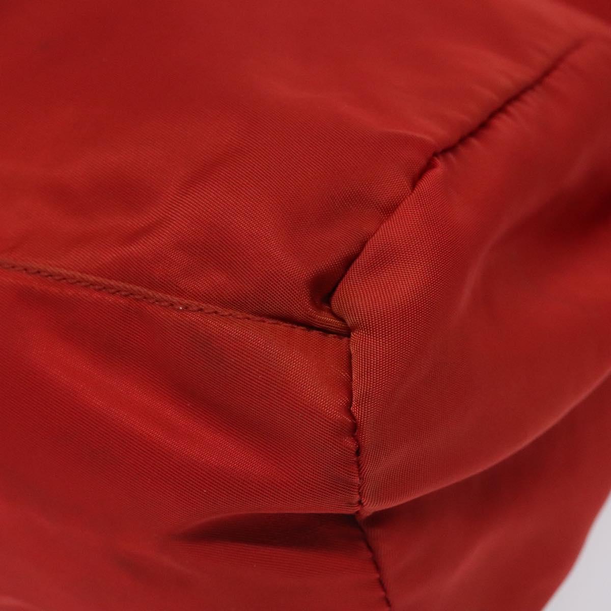 Prada Tessuto City Red Synthetic Handbag (Pre-Owned)
