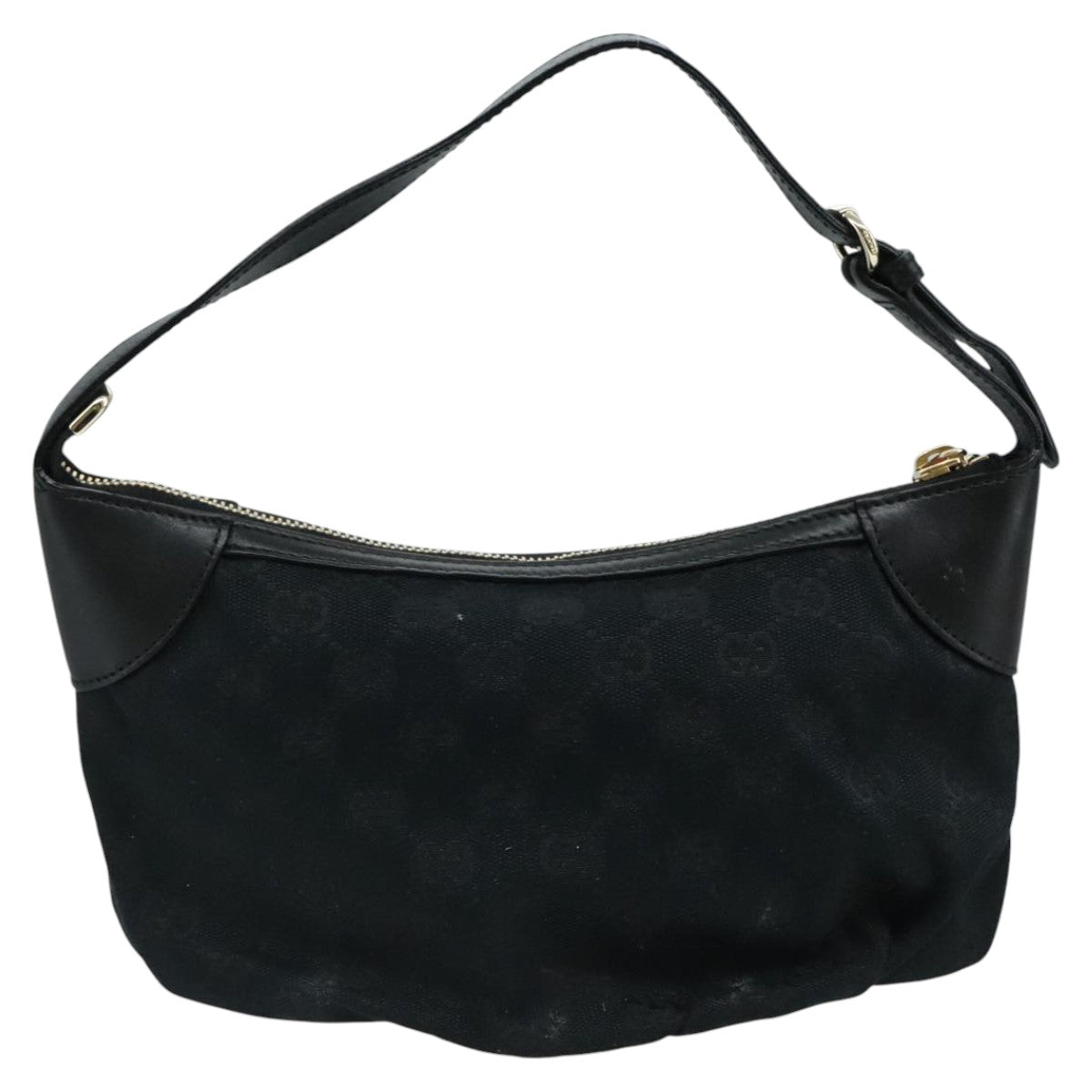 Gucci Sherry Brown Canvas Clutch Bag (Pre-Owned)
