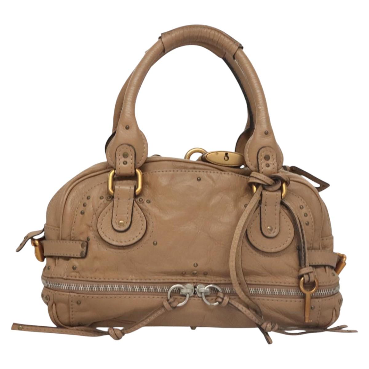 Chloé Paddington Brown Leather Handbag (Pre-Owned)